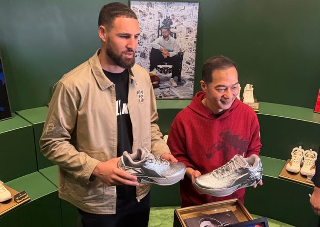 恭喜！克萊與安踏簽下終身合同 12年間售出簽名鞋超1000萬雙