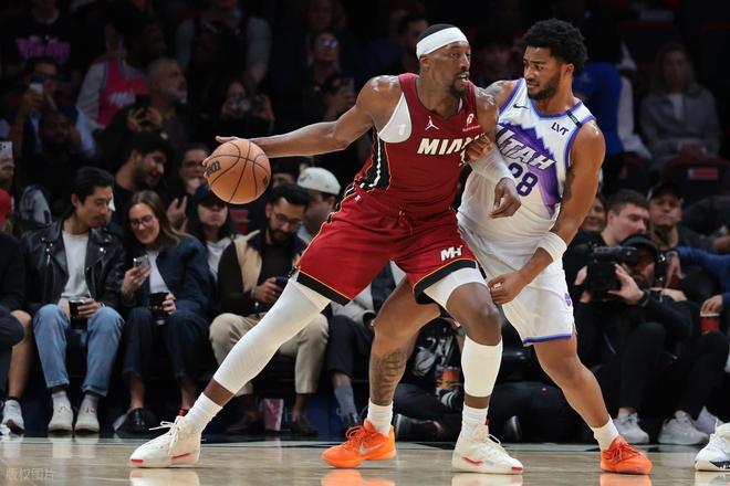 想輸都難？爵士含淚險勝熱火，小賈倫22+5，阿德巴約空砍23+11